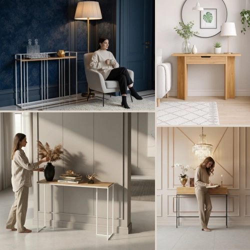 Konsole w Stylu Loft